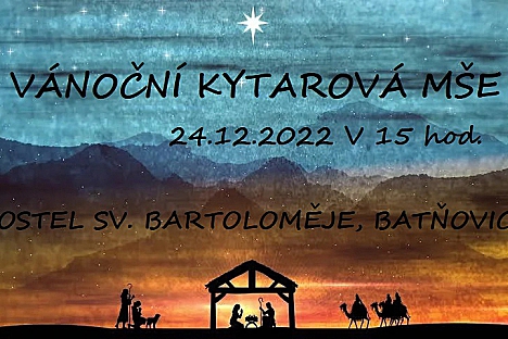 Vánoční kytarová mše v Batňovicích