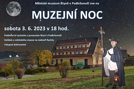 Muzejní noc ve Rtyni v Podkrkonoší