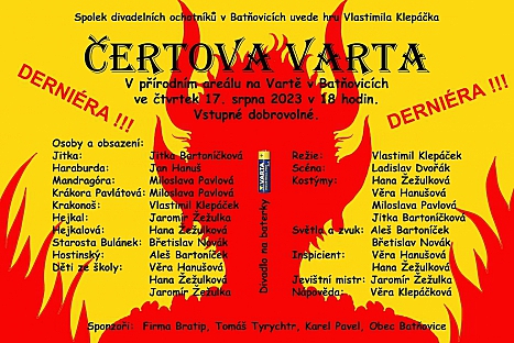 Čertova Varta - DERNIÉRA