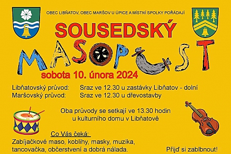 Sousedský masopust v Libňatově