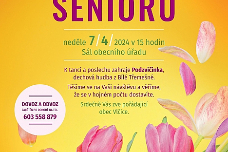 Setkání seniorů ve Vlčicích