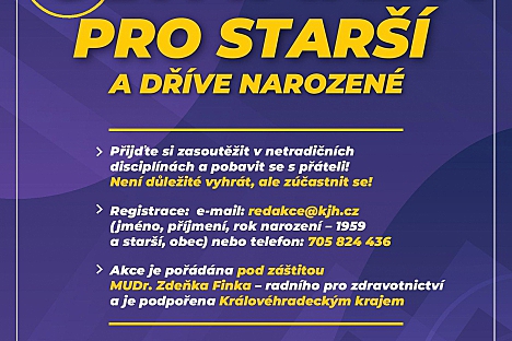 Olympiáda pro starší a dříve narozené v Havlovicích