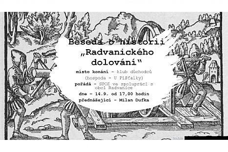 Beseda o historii radvanického dolování