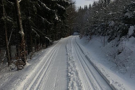 Jestřebí hory rájem běžkařů! Před víkendem upraví další trasy