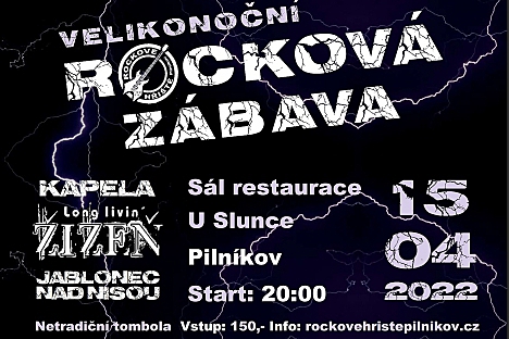 Pilníkovem zazní na Velký pátek rock