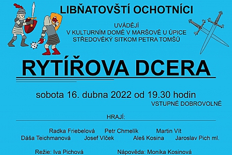 Ochotnické divadlo míří do Maršova u Úpice