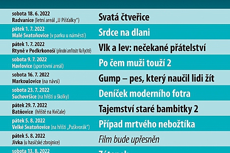 Putující biograf v Jestřebích horách