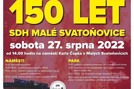 Oslavy 150 let SDH Malé Svatoňovice