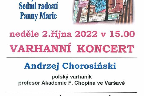 Varhanní koncert v Malých Svatoňovicích